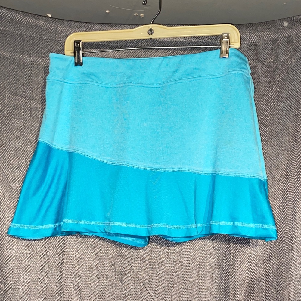 Grand Slam Aqua Blue Mini Skirt